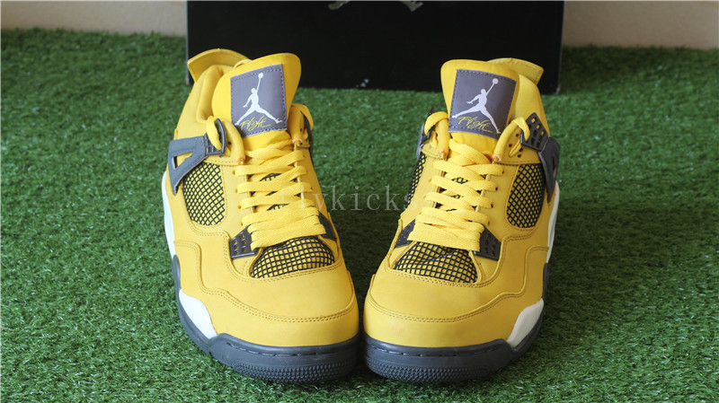 Authentic Air Jordan 4 Retro Lightning